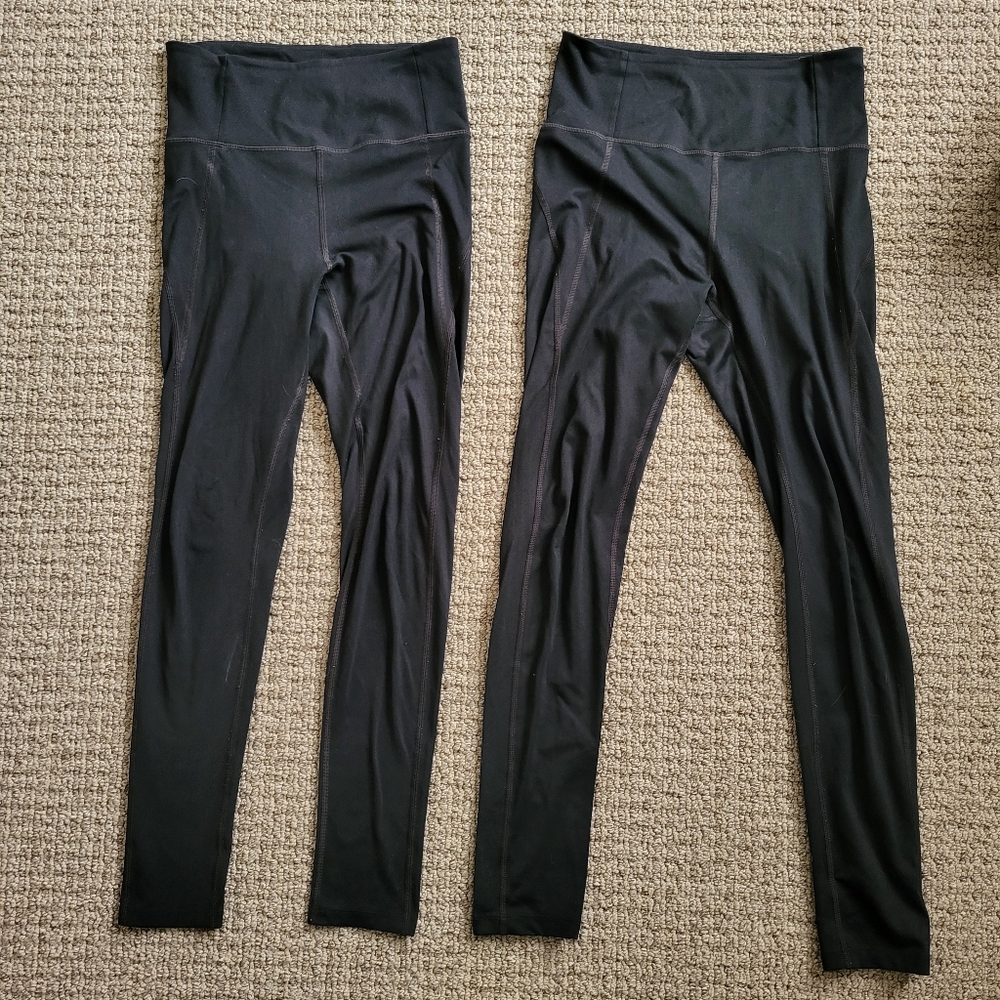 Lot of 2 pairs Girlfriend Collective leggings